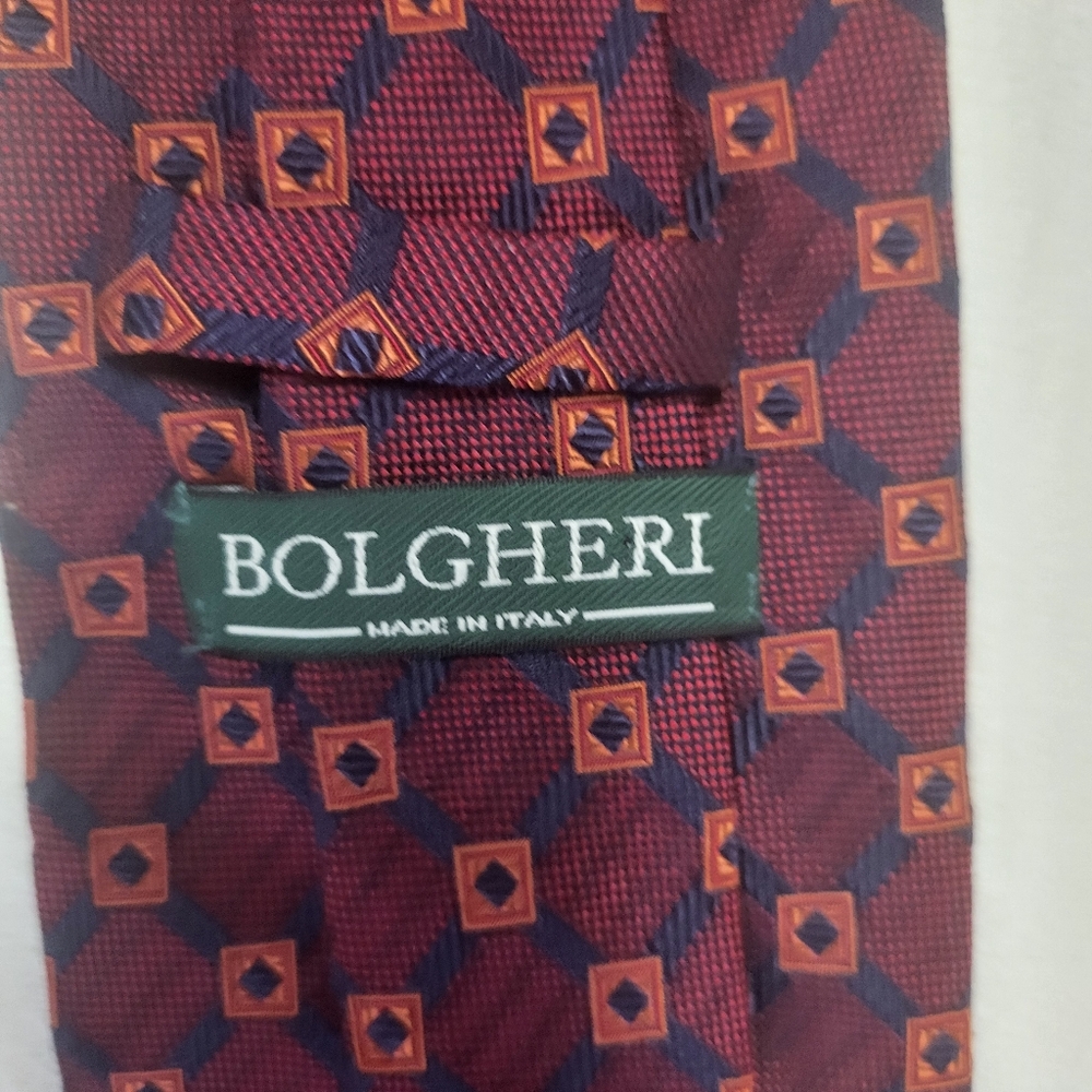 Bolgheri Silk Jacquard Tie, Made In Italy - Picture 3 of 5